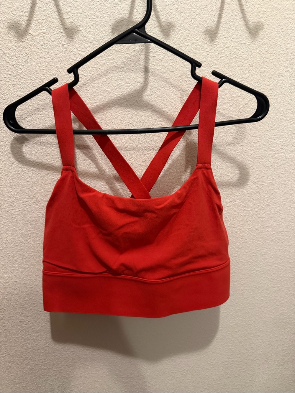 Red Cross-Back Sports Bra longline - Women Intimates & Sleepwear